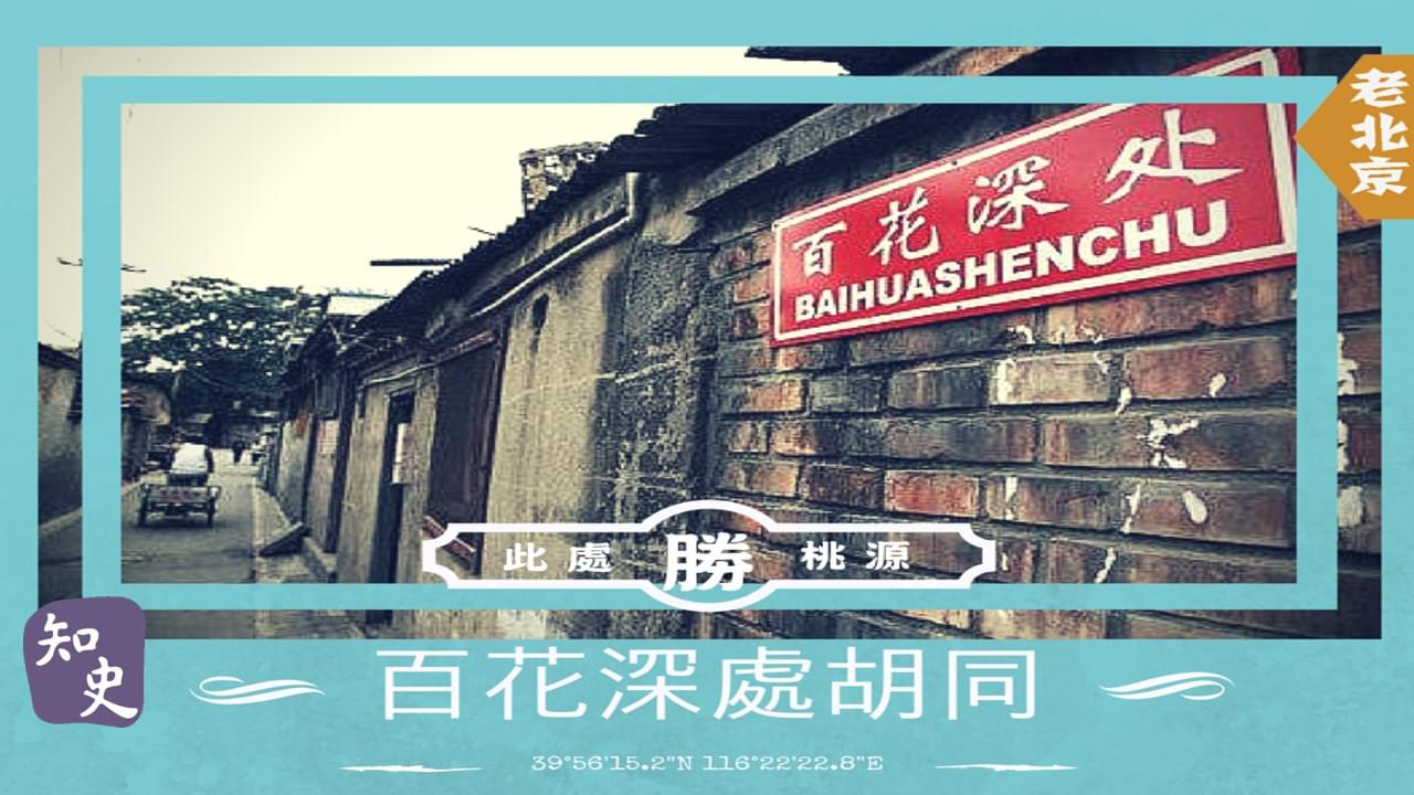 15.23 此處勝桃源--百花深處胡同｜步步京城