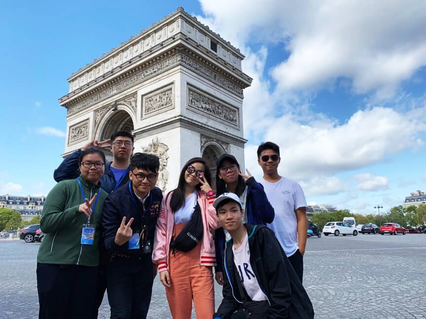 參觀凱旋門e
